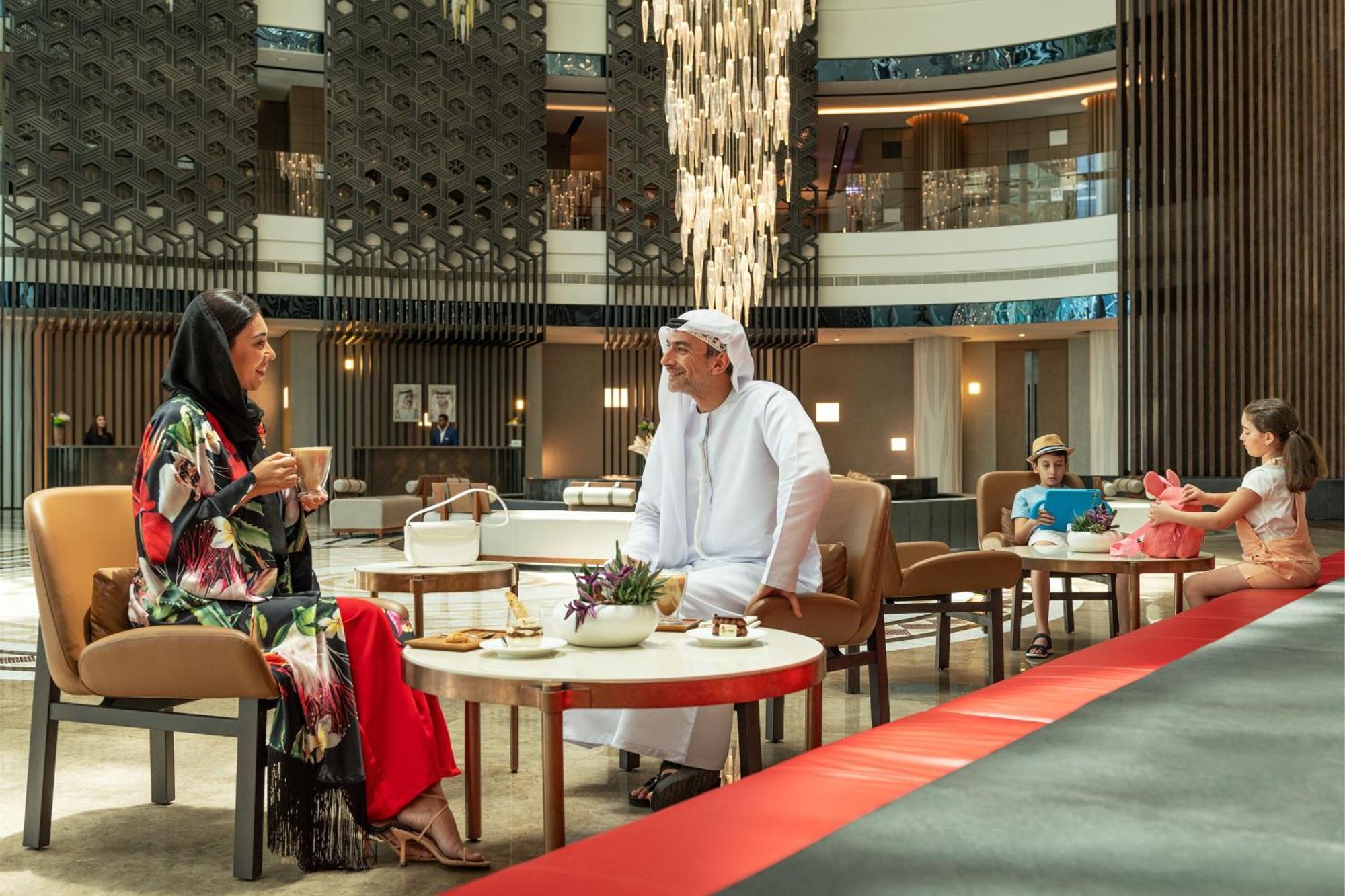 Hotel Marriott Marquis Dubaj Exteriér fotografie
