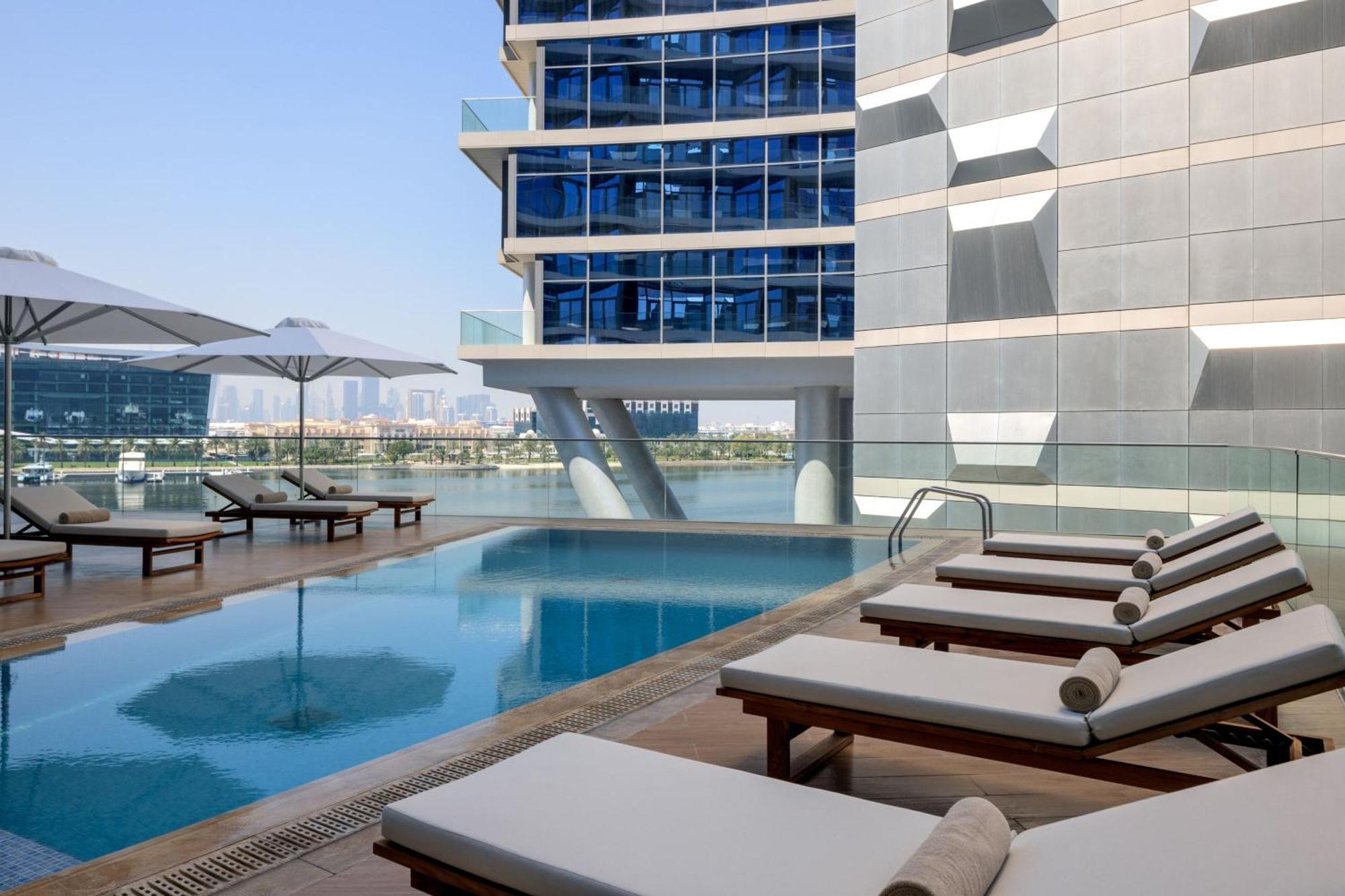 Hotel Marriott Marquis Dubaj Exteriér fotografie