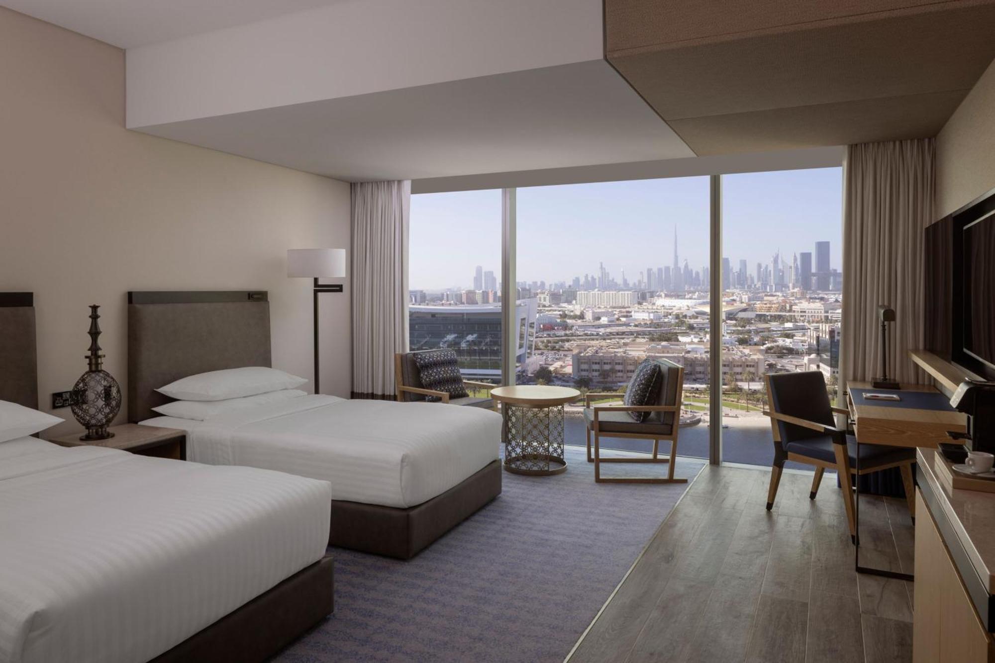 Hotel Marriott Marquis Dubaj Exteriér fotografie